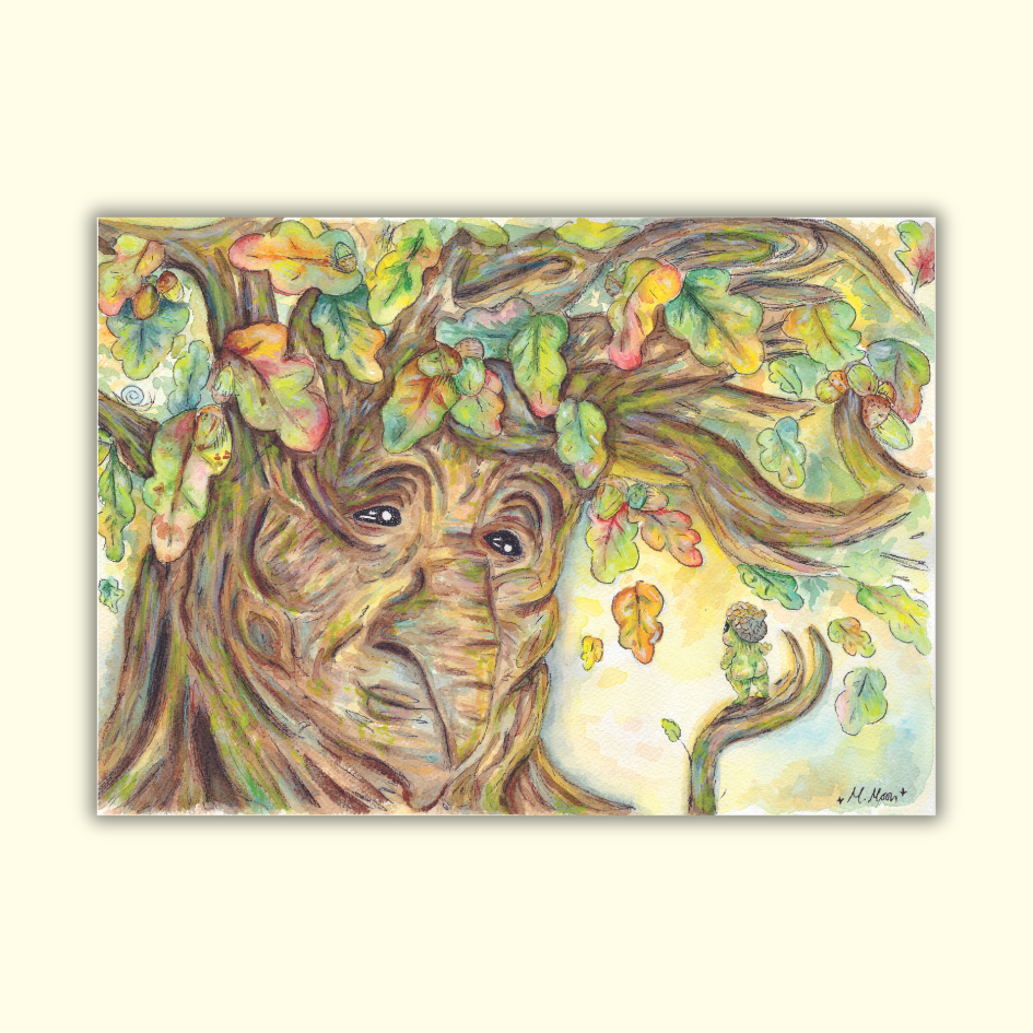 'To Tree or Not to Tree' - September Mail Club Art Print