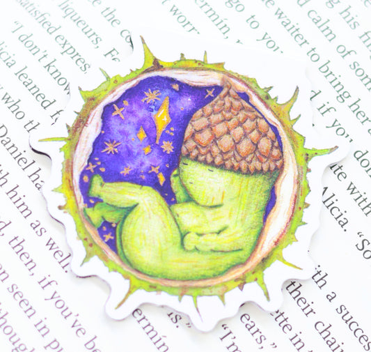'Toots the Acorn baby' Magnetic Bookmark