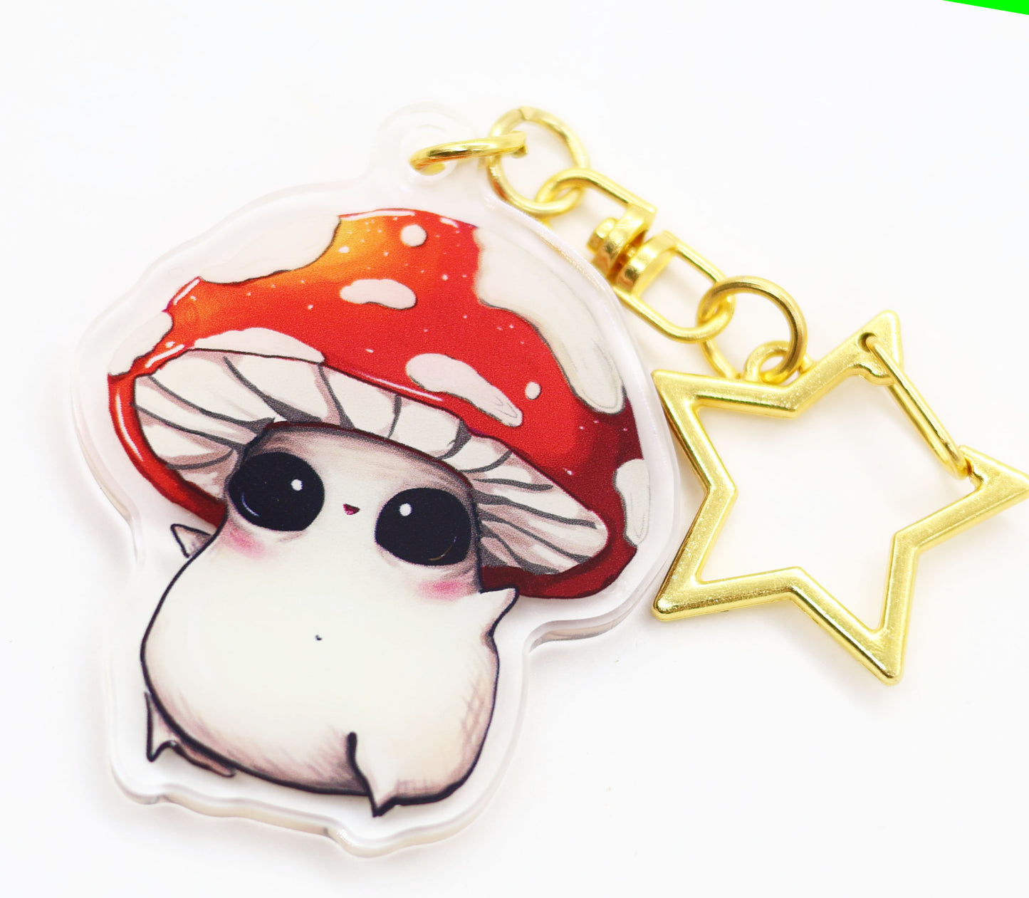 Baby Alba the Toadstool Keyring