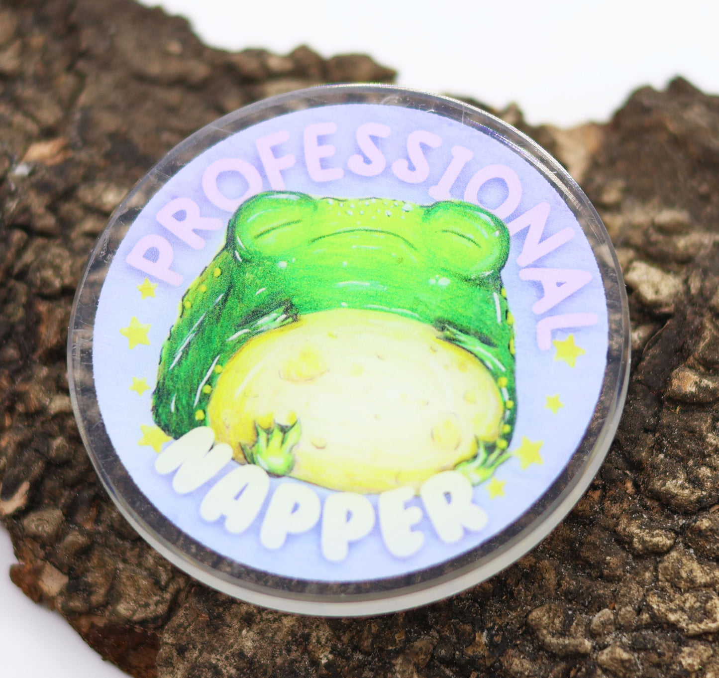 "Professional Napper" Glumbert the Toad phone grip