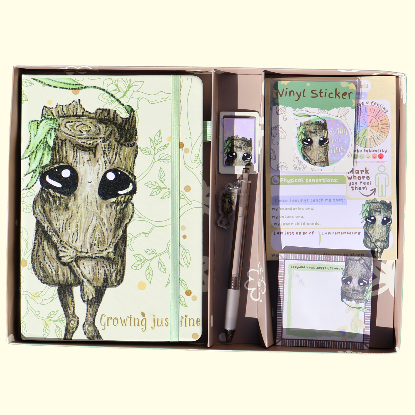 'Growing just fine' Splint the Twigling Stationary Set