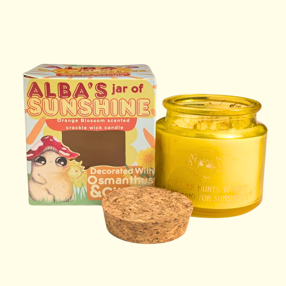 Alba's Jar of Sunshine -  Scented Candle