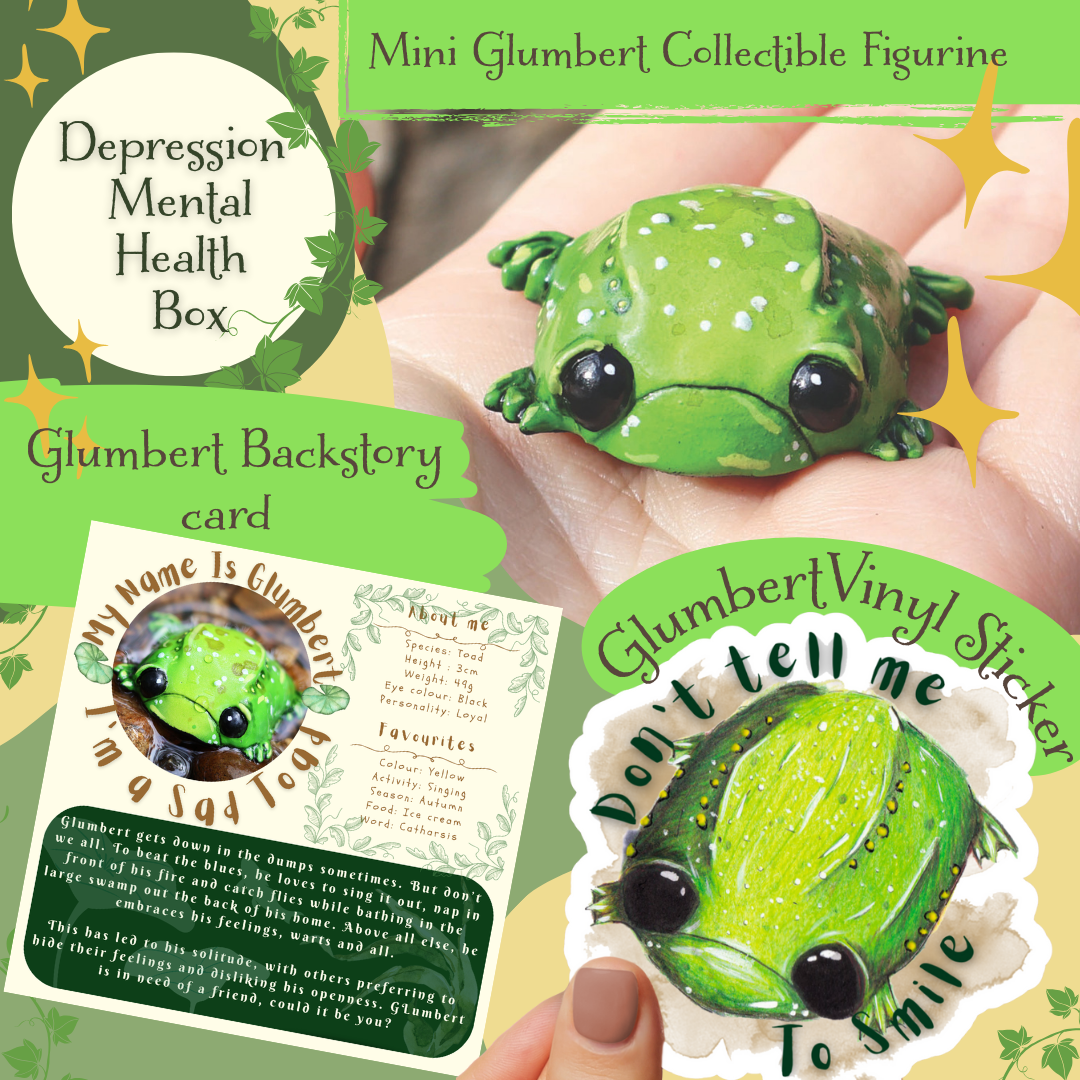 Miniature Glumbert the Sad Toad