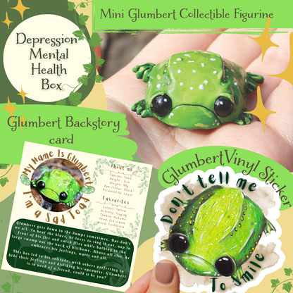 Miniature Glumbert the Sad Toad