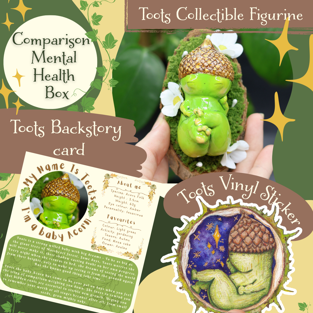 Toots the baby acorn - collectible figure