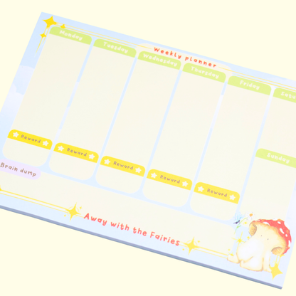 Away with the Fairies - Weekly Planner