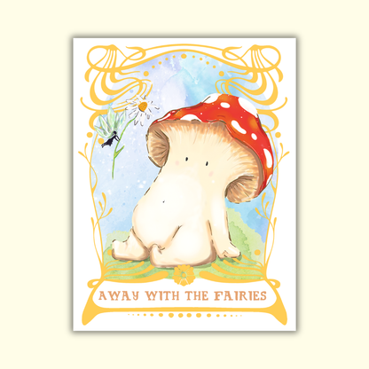Away with the Fairies - Magical Fantasy Art Print