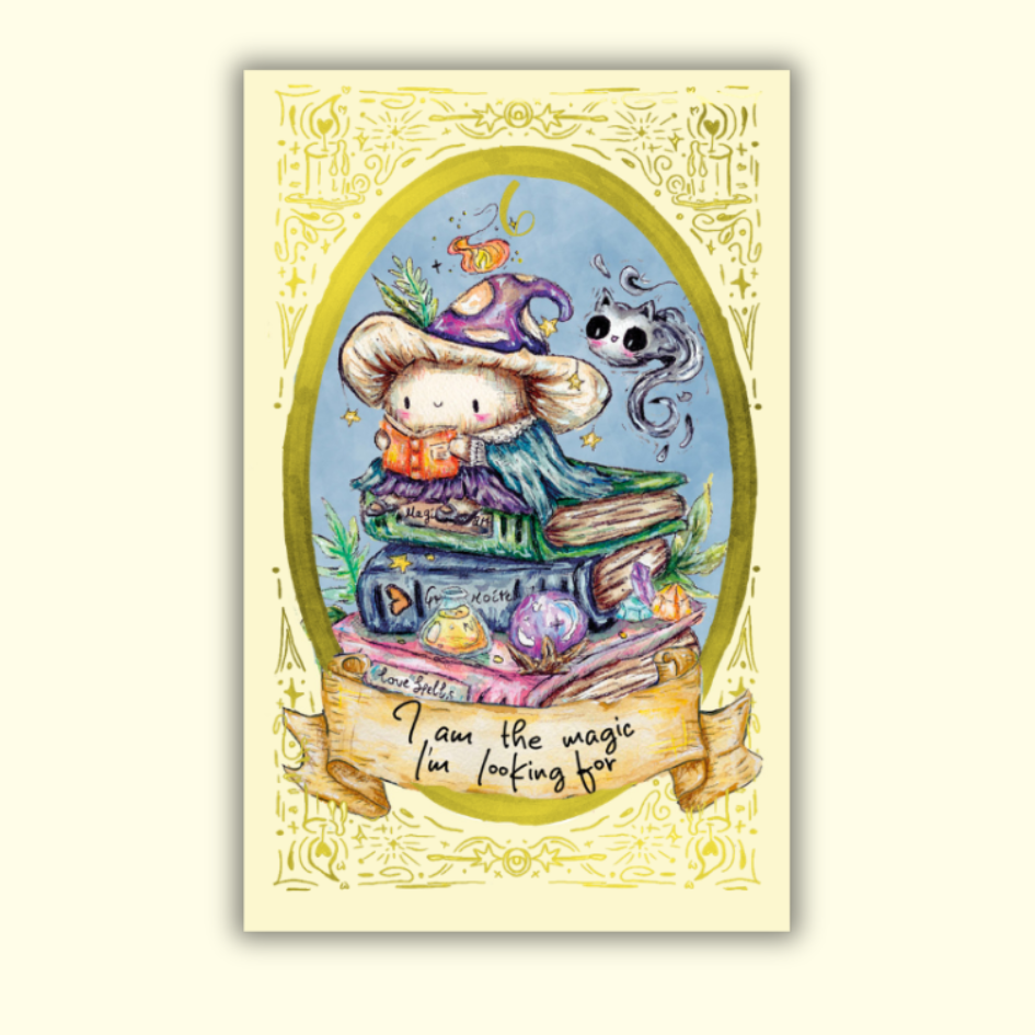 October Edition Affirmation Card