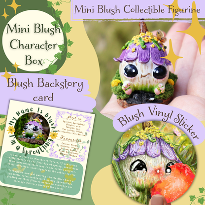 Miniature Blush the Mischievous Sproutling