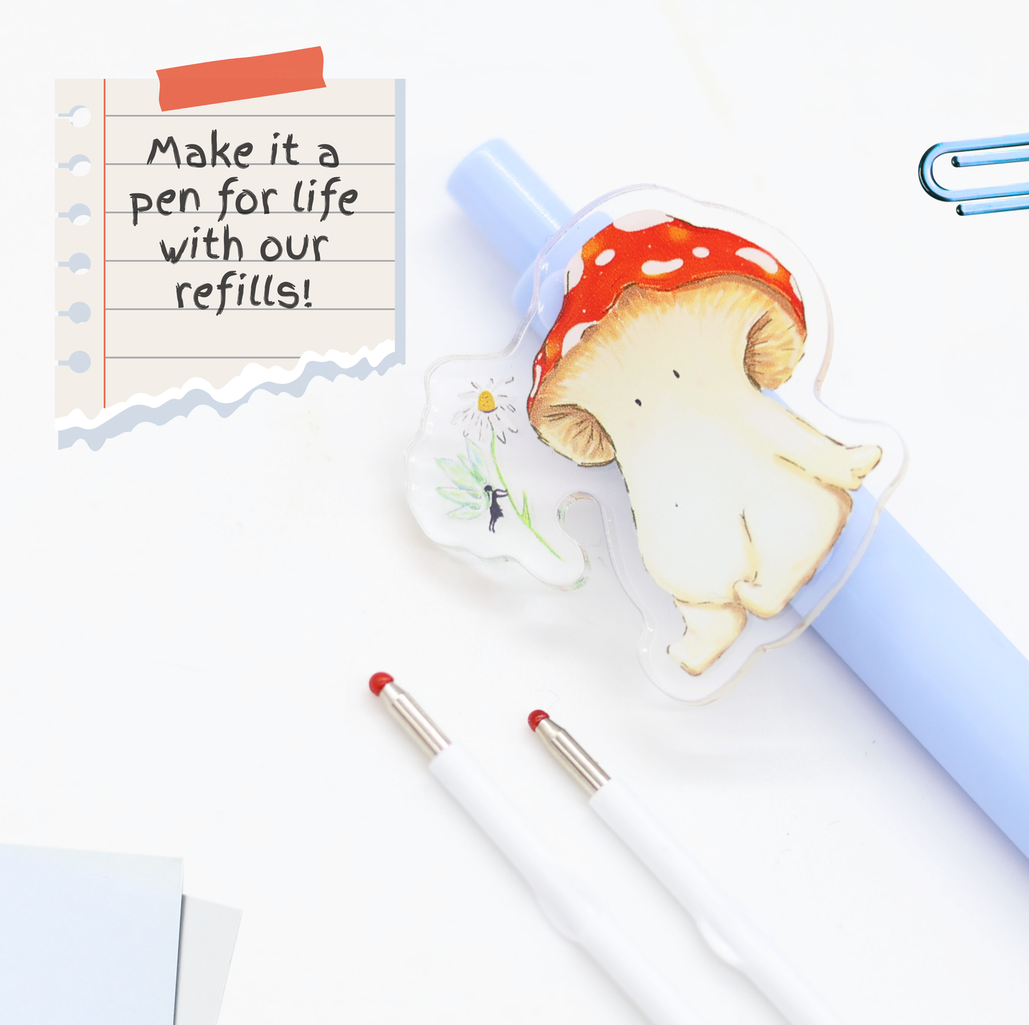 Away with the Fairies Mushie Pen