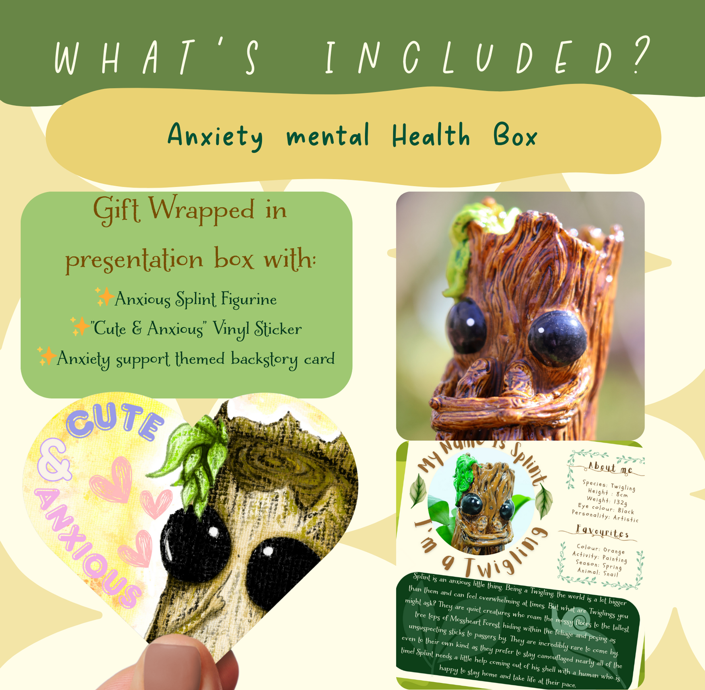 Mini Splint Anxiety mental health box