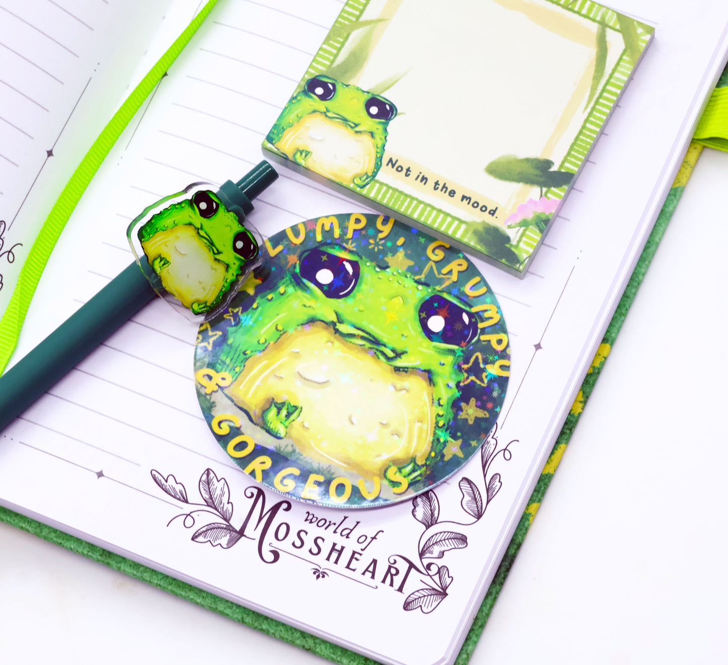 'Grump now, worry later' Glumbert Stationary Set