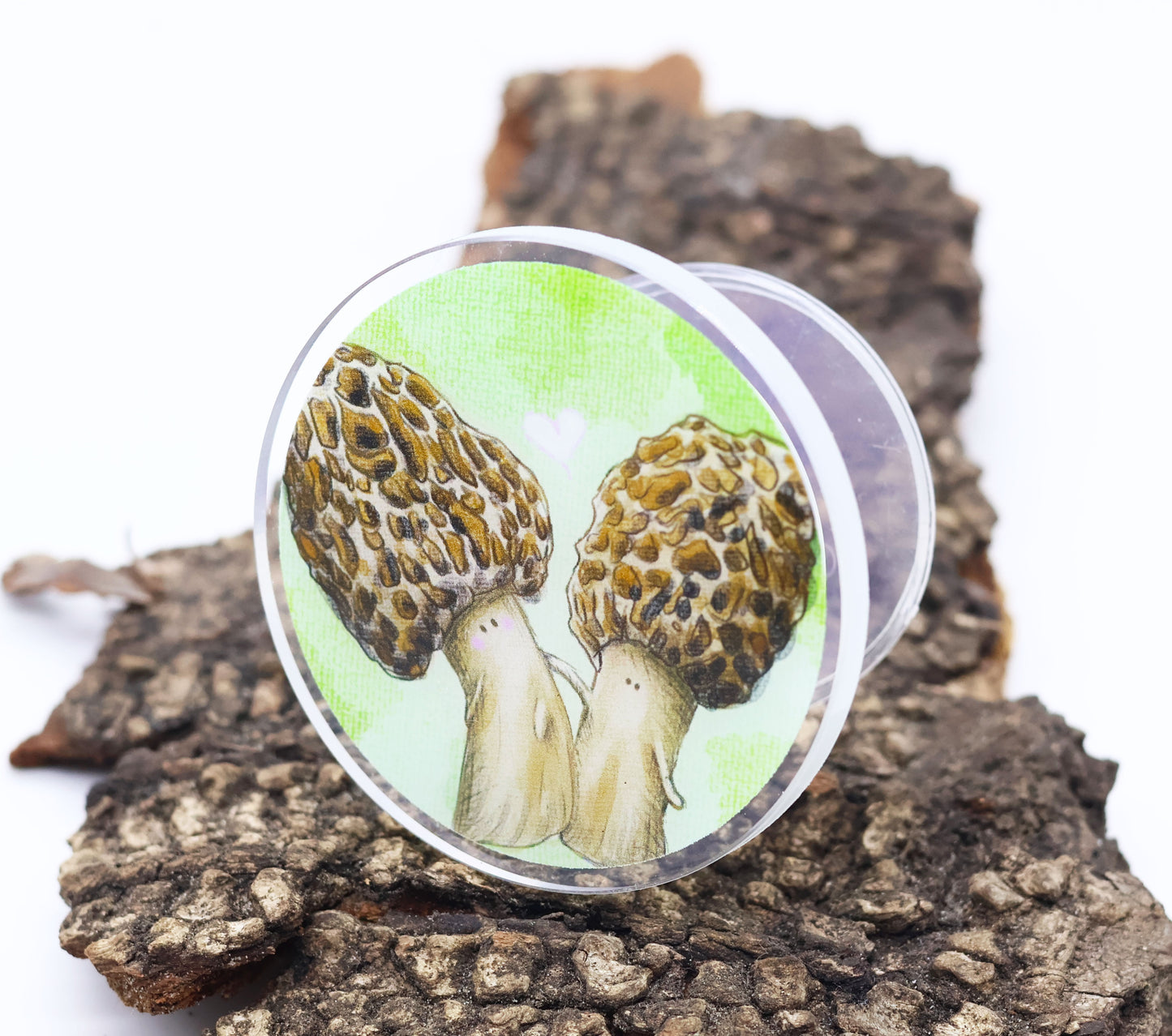 Morel Support Mushrooms - Phone Grip