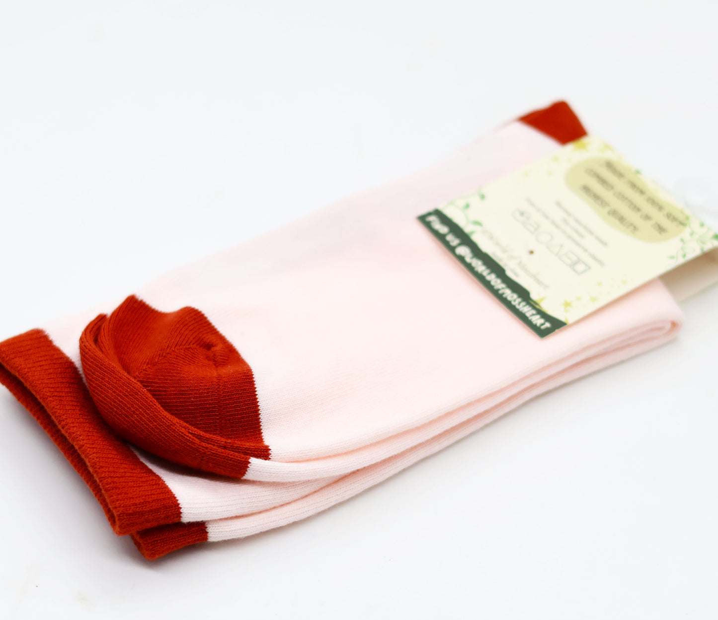 Baby Alba the Mushroom - Embroidered Cotton Socks