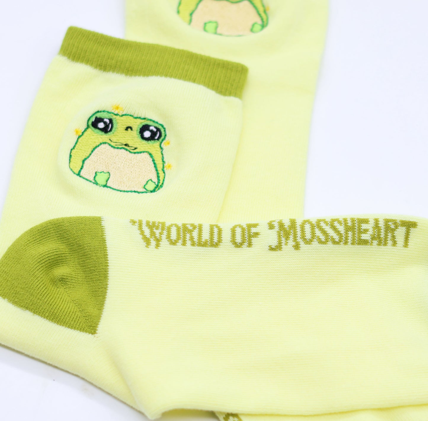 Grumpy Glumbert - Embroidered Cotton Socks