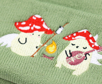 Campfire Mushies Beanie Hat
