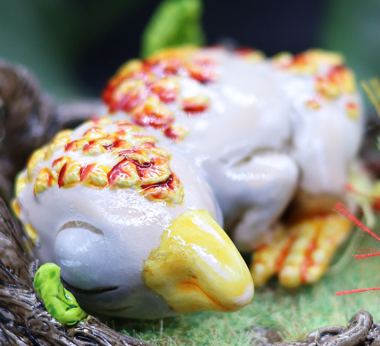 Sparks the baby Phoenix - collectible figurine