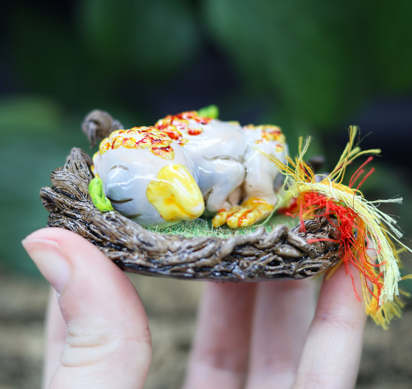 Sparks the baby Phoenix - collectible figurine