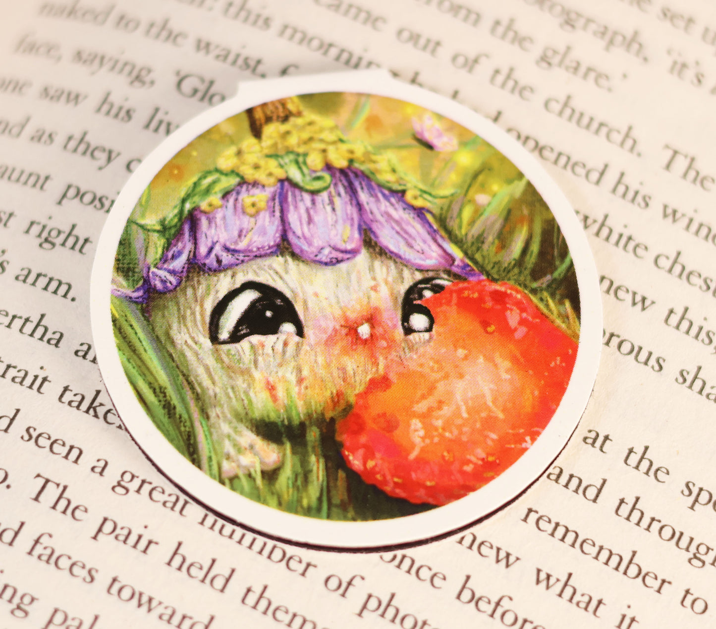 'Blush the Mischievous Sproutling' Magnetic Bookmark