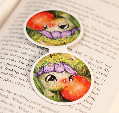 'Blush the Mischievous Sproutling' Magnetic Bookmark