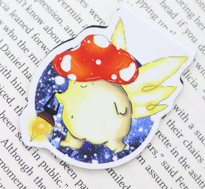 'The Lantern' Mushroom Magnetic Bookmark