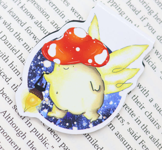 'The Lantern' Mushroom Magnetic Bookmark