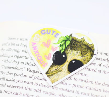 'Cute and Anxious' Splint Magnetic Bookmark