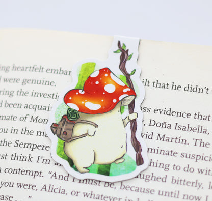 'The Explorer' Mushroom Magnetic Bookmark