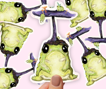 Frog Mama - Vinyl sticker