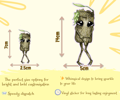 'Splint the Twigling' Vinyl Sticker