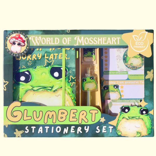 'Grump now, worry later' Glumbert Stationary Set