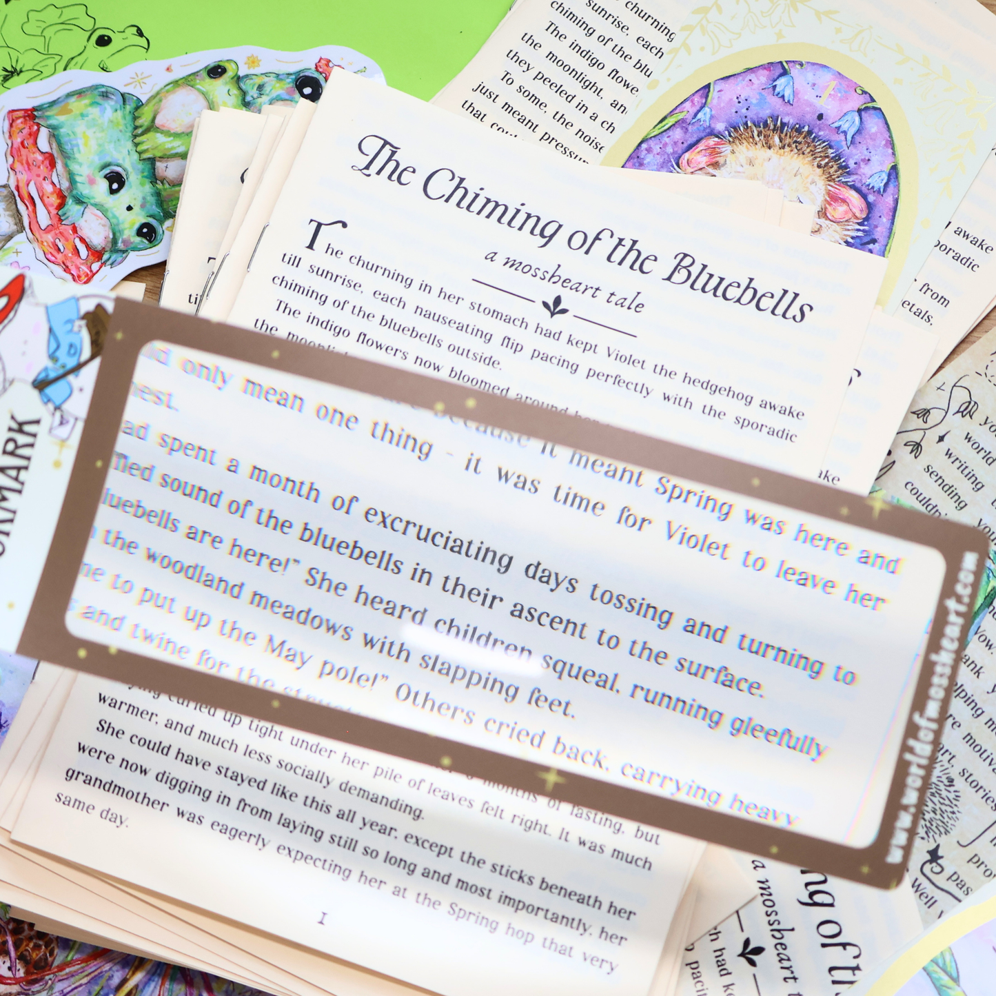 Magnifying Reader Bookmark
