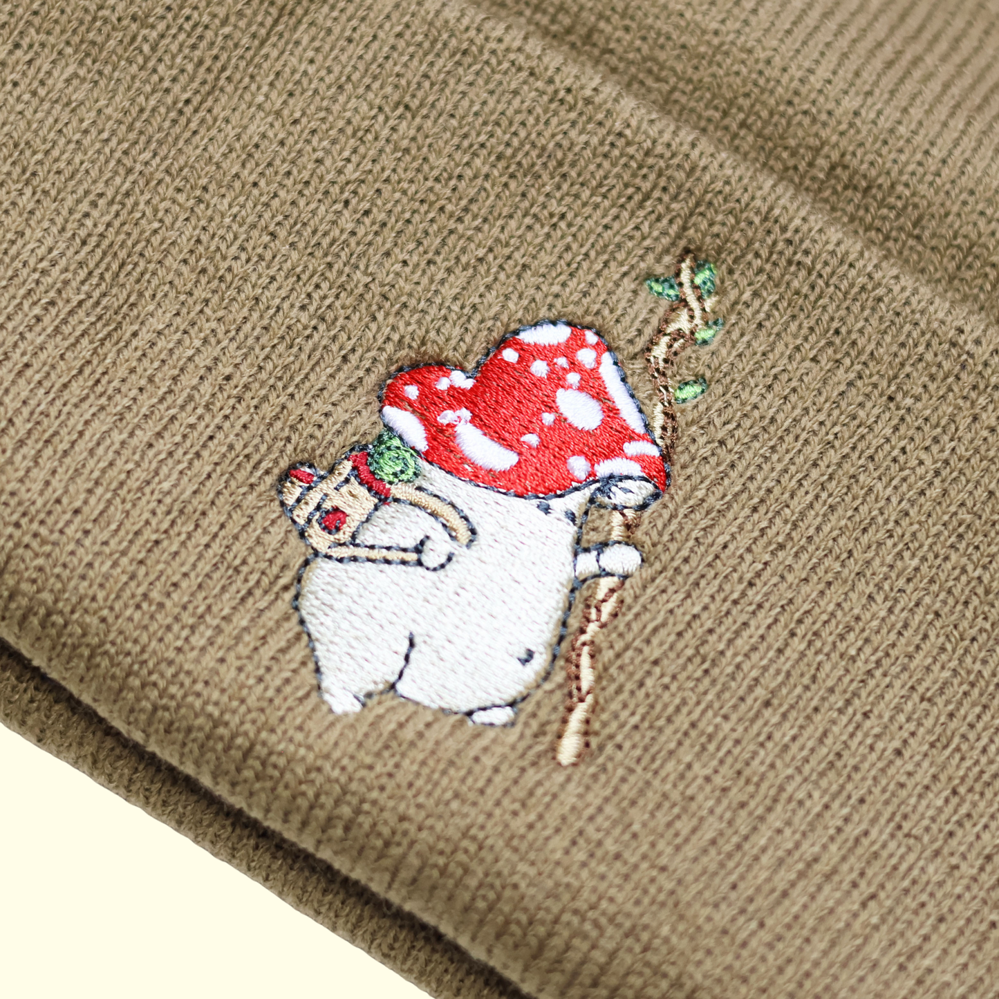 Hiking Mushie Beanie Hat