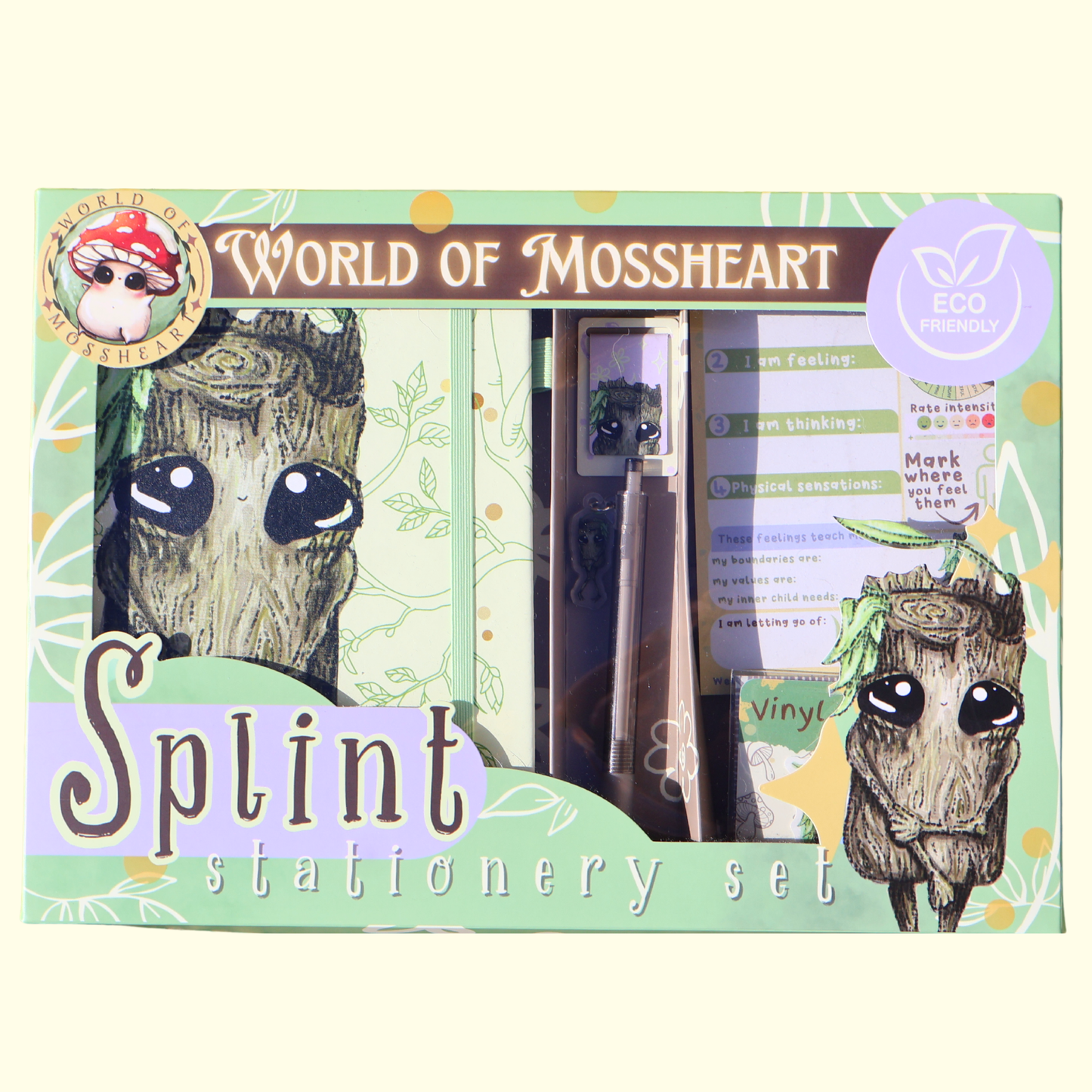 'Growing just fine' Splint the Twigling Stationary Set