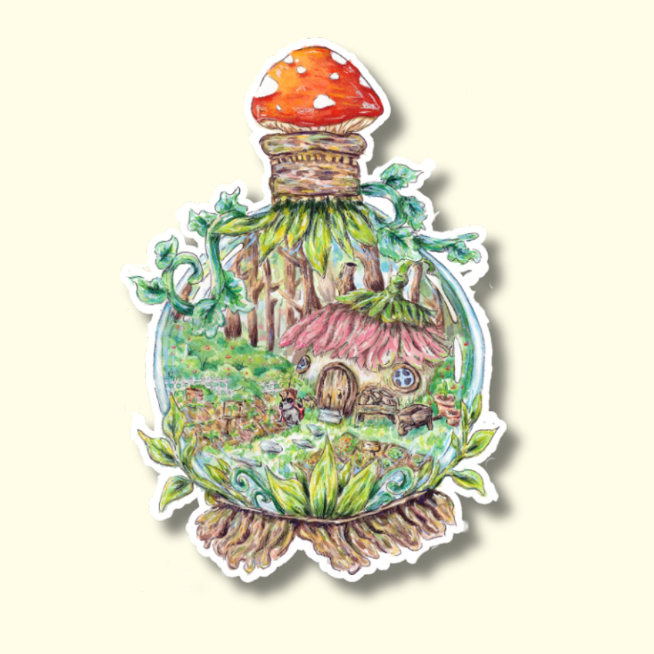 'Rootwell Farm' - August mail club sticker
