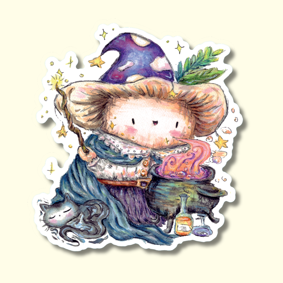 'Hesper & Lantern' - October mail club sticker