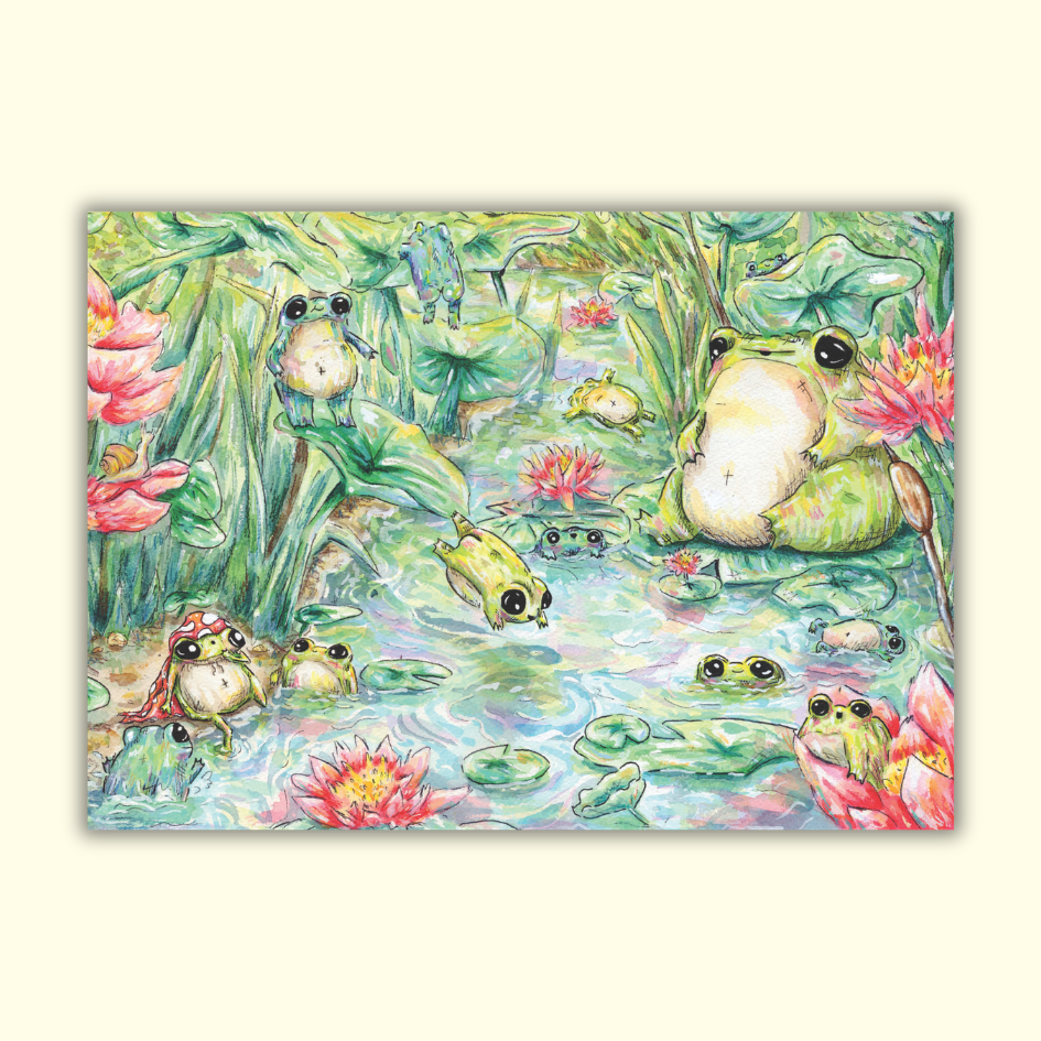 'The Farthest Leap' - June Mail Club Art Print