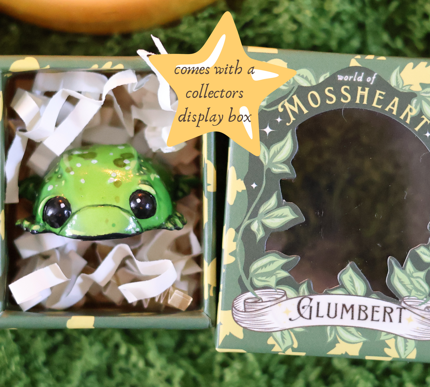 Miniature Glumbert the Sad Toad