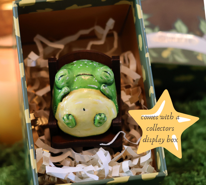 Glumbert in his Rocking chair - collectible figurine