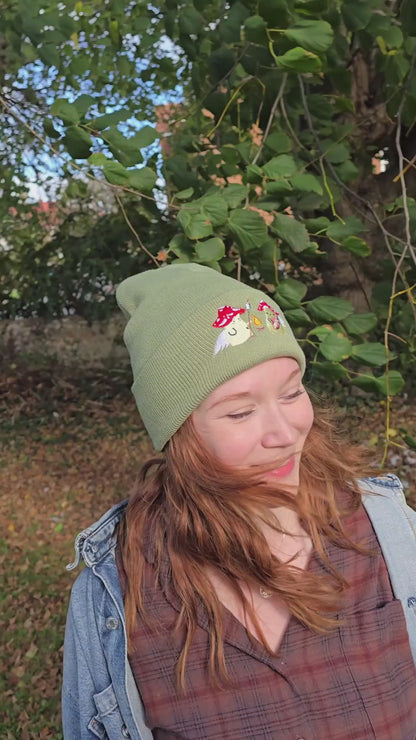 Campfire Mushies Beanie Hat