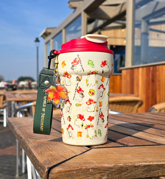 'The Wild Wanderers' Thermal Travel Flask